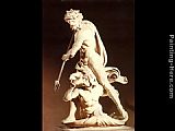 Gian Lorenzo Bernini Neptune and Triton painting